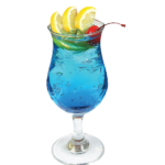 Голубая лагуна - коктейль цвета моря